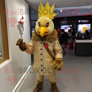 Gold Roosters mascotte...