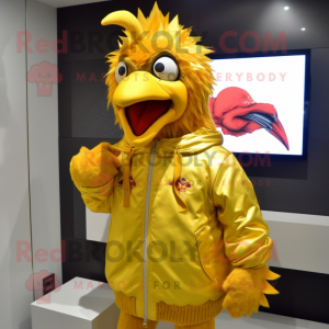 Gold Roosters mascotte...