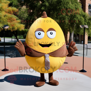 Brown Lemon mascotte...