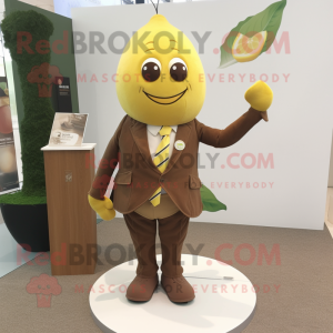 Brown Lemon mascotte...