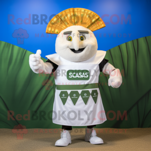 Hvid Caesar Salat maskot...