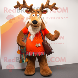 Rust Reindeer mascotte...