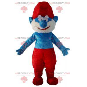 Papa Smurf berømte tegneseriefigur maskot - Redbrokoly.com