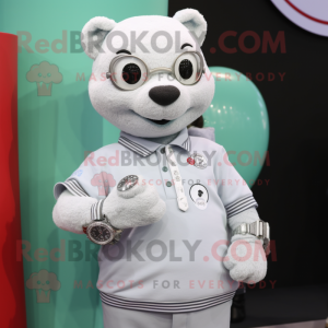 Silverarmband maskot kostym...
