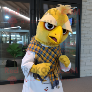 Gold Chicken mascotte...