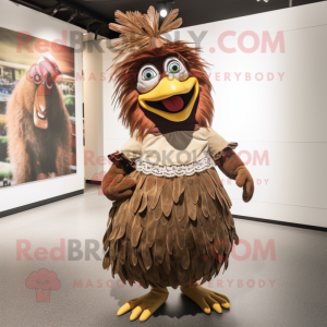 Brown Roosters mascotte...