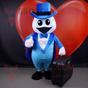 Postava maskota Blue Arrow...