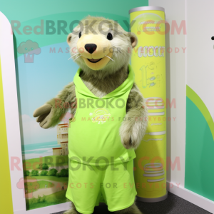 Lime Green Otter...
