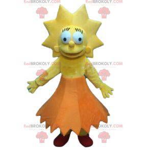 Lisa Simpson, mascote famosa garota da série Simpson -