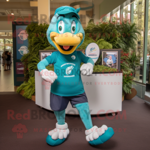 Teal Horseshoe w kostiumie...