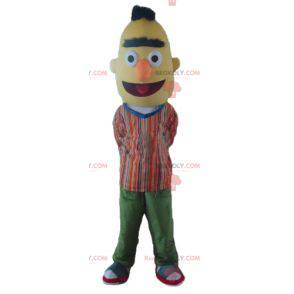 Mascot Bart the famous yellow Sesame Street puppet -