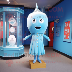 Sky Blue Hourglass mascotte...