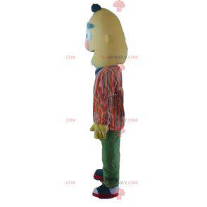 Mascotte de Bart la célèbre marionnette jaune de Rue Sésame -