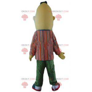 Mascotte de Bart la célèbre marionnette jaune de Rue Sésame -