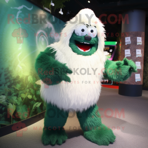 Forest Green Yeti maskot...