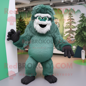 Forest Green Yeti mascotte...