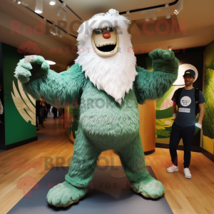 Forest Green Yeti mascotte...