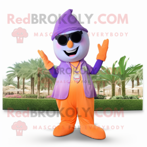 Lavendel abrikoos mascotte...