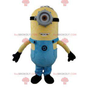 Berühmte gelbe Zeichentrickfigur des Minion-Maskottchens -