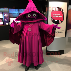 Magenta Magician maskot...