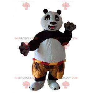 Po, o famoso mascote do panda do desenho animado Kung Fu Panda
