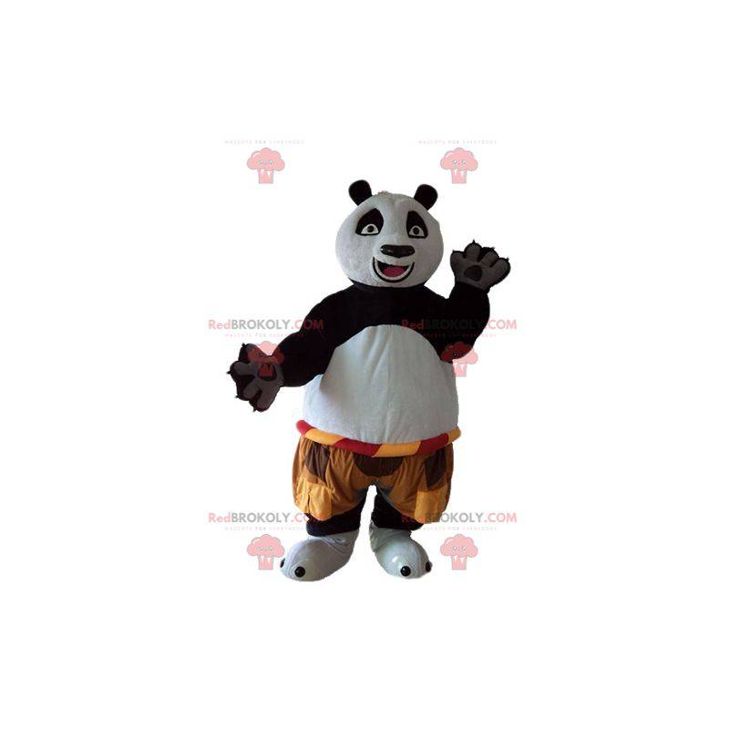 Po the famous panda mascot from the cartoon Kung Fu Panda -