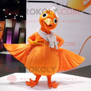 Orange Dove mascotte...