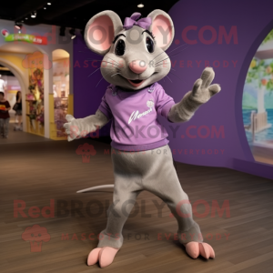 Lavender Rat mascotte...