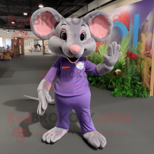 Lavender Rat mascotte...