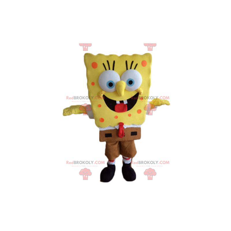 Bob Esponja - mascote - personagem de desenho animado amarelo -