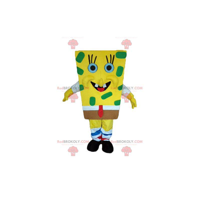 Bob Esponja - mascote - personagem de desenho animado amarelo -