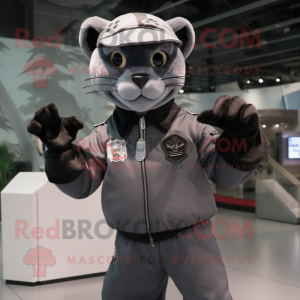 Gray Panther mascotte...