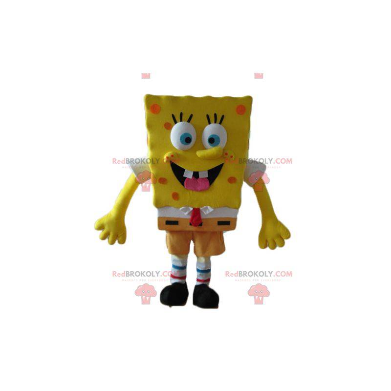 Bob Esponja - mascote - personagem de desenho animado amarelo -