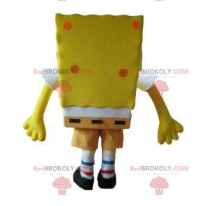 Svampbob maskot gul seriefigur - Redbrokoly.com