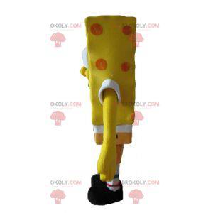 Svampbob maskot gul seriefigur - Redbrokoly.com