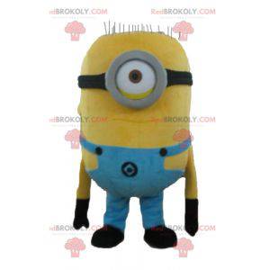 Berühmte gelbe Zeichentrickfigur des Minion-Maskottchens -