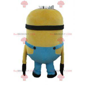 Berühmte gelbe Zeichentrickfigur des Minion-Maskottchens -