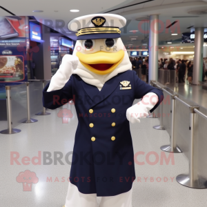 Navy Cod mascotte kostuum...