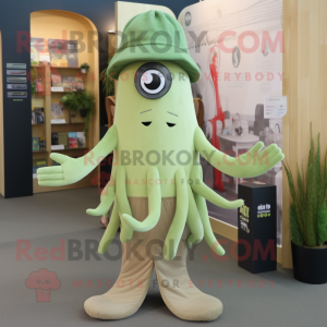 Olive Squid mascotte...