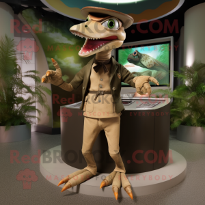 Tan Dimorphodon mascotte...