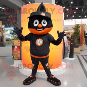 Black Orange mascotte...