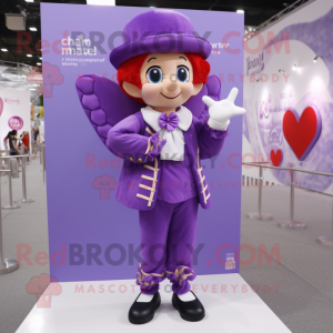 Postava maskota Purple...