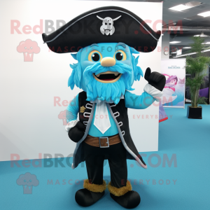 Błękitny Pirat w kostiumie...