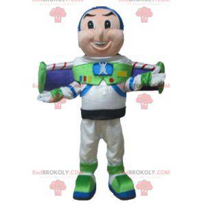 Mascot Buzz Lightyear personaje famoso de Toy Story -
