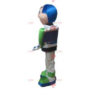 Mascot Buzz Lightyear personaje famoso de Toy Story -