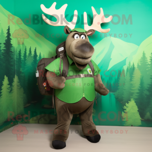 Forest Green Elk maskot...