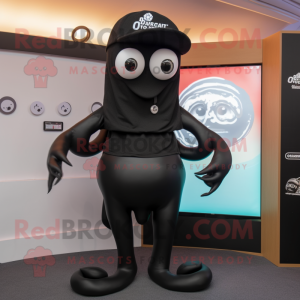 Black Squid mascotte...