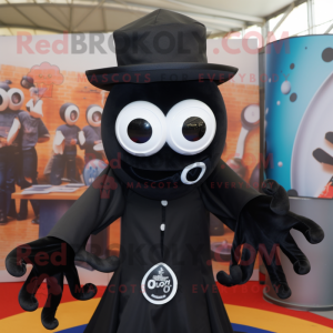 Black Squid mascotte...