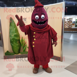 Maroon Pepper mascotte...