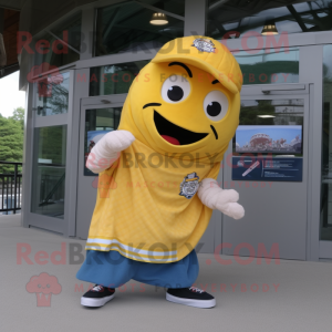 Guante de béisbol dorado...